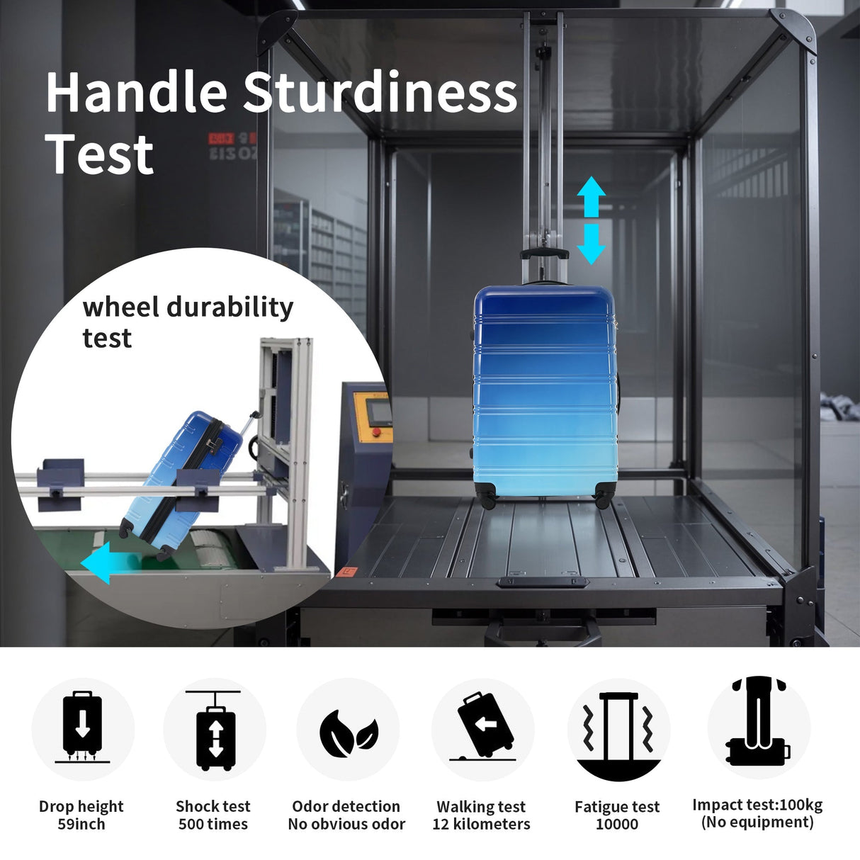 Hardshell Luggage Sets 3 Piece Expandable Suitcase with Spinner Wheels and TSA Lock Lightweight - Tuesday Morning - Luggage Sets