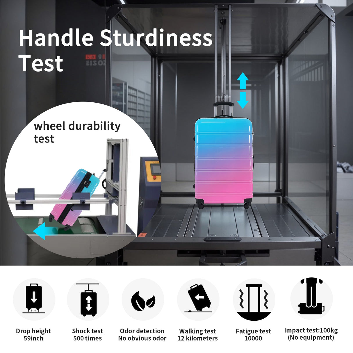 Hardshell Luggage Sets 3 Piece Expandable Suitcase with Spinner Wheels and TSA Lock Lightweight - Tuesday Morning - Luggage Sets