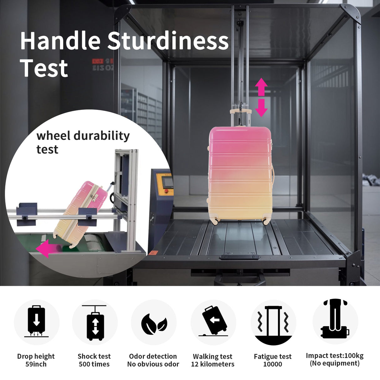 Hardshell Luggage Sets 3 Piece Expandable Suitcase with Spinner Wheels and TSA Lock Lightweight - Tuesday Morning - Luggage Sets