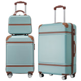 Hardshell Luggage Sets 3 Pieces Luggages and Cosmetic Case Spinner Suitcase with TSA Lock Lightweight - Tuesday Morning - Luggage Sets