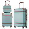 Hardshell Luggage Sets 3 Pieces Luggages and Cosmetic Case Spinner Suitcase with TSA Lock Lightweight - Tuesday Morning - Luggage Sets