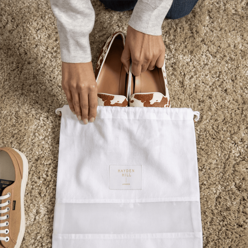 3 Small Organic Cotton Dust Bags