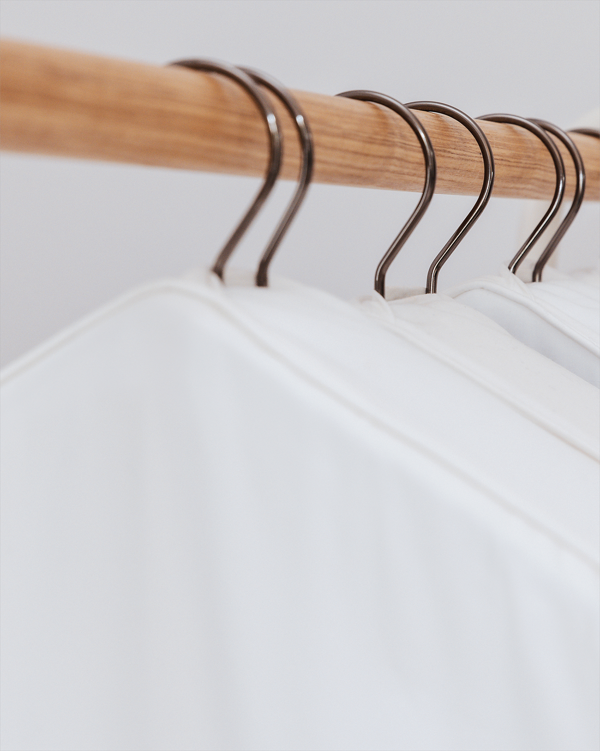 Long Organic Cotton Hanging Bag