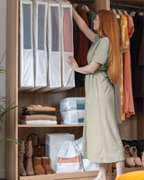 Short Organic Cotton Hanging Bag