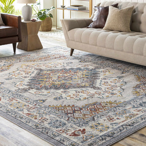 Haymond Area Rug Medium Pile Polypropylene Traditional Rug