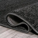 Haze Solid Sleek Low - Pile Round Area Rug - Tuesday Morning - Area Rugs