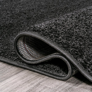 Haze Solid Sleek Low - Pile Round Area Rug - Tuesday Morning - Area Rugs