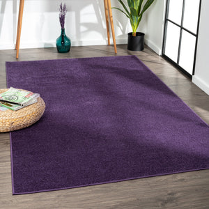 Haze Solid Unique Low - Pile Area Rug - Tuesday Morning - Area Rugs