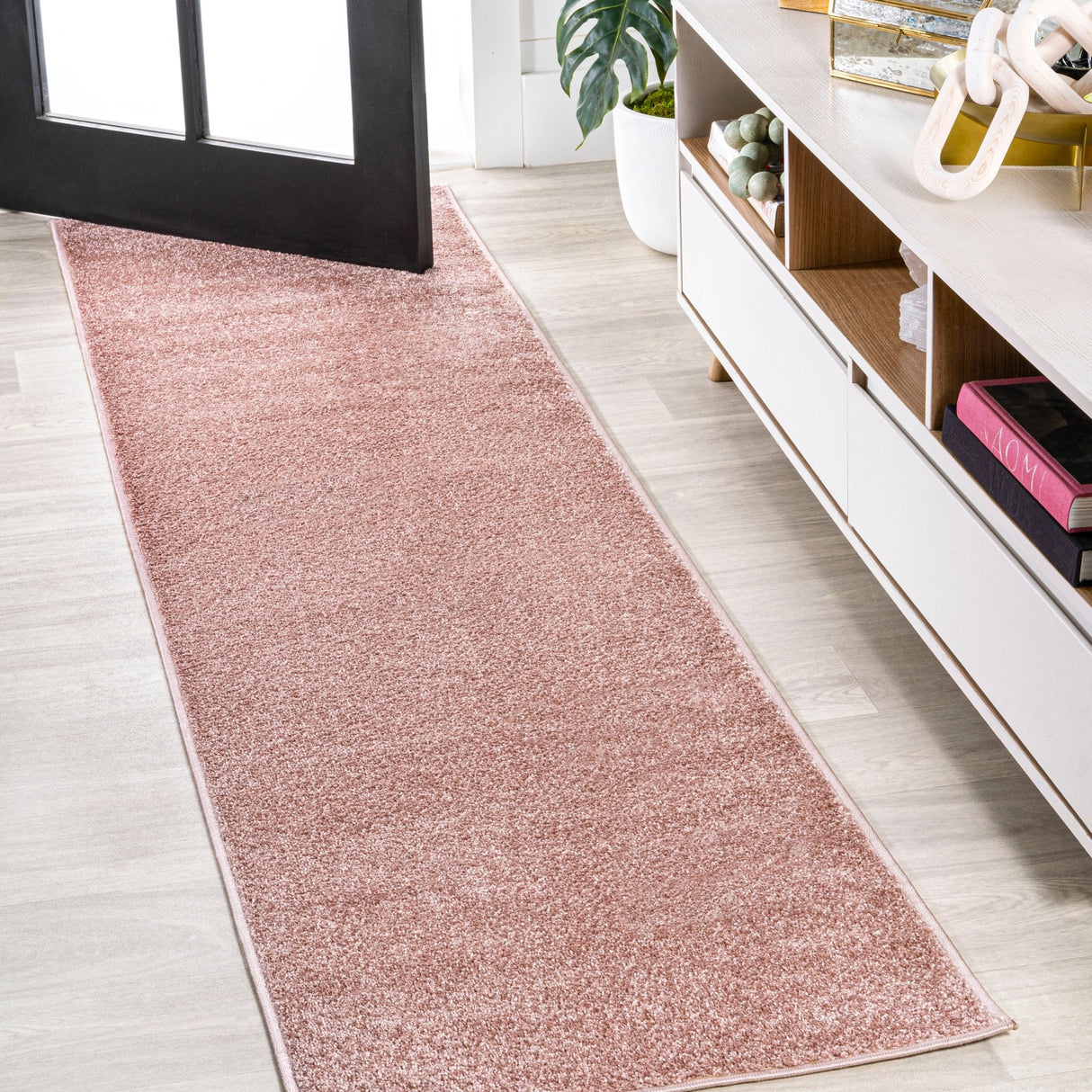 Haze Solid Unique Low - Pile Runner Rug - Tuesday Morning - Runner Rugs