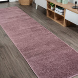 Haze Solid Unique Low - Pile Runner Rug - Tuesday Morning - Runner Rugs