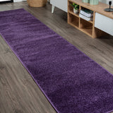 Haze Solid Unique Low - Pile Runner Rug - Tuesday Morning - Runner Rugs