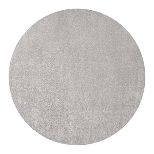 Haze Solid Unique Low Round Area Rug - Tuesday Morning - Area Rugs