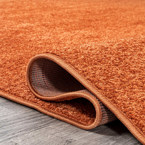 Haze Solid Unique Low Round Area Rug - Tuesday Morning - Area Rugs