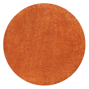 Haze Solid Unique Low Round Area Rug - Tuesday Morning - Area Rugs