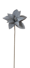 12" Poinsettia Pick -