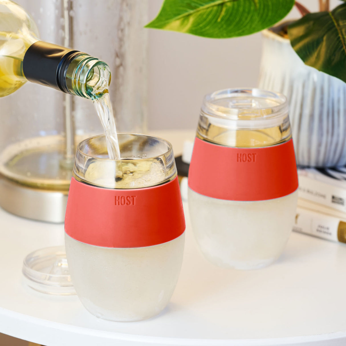 Wine-FREEZE™-Cooling-Cups-–-Set-of-2-Stemless-Insulated-Wine-Tumblers-with-Lids-(8.5-oz)-Beverage-Tubs-&-Chillers