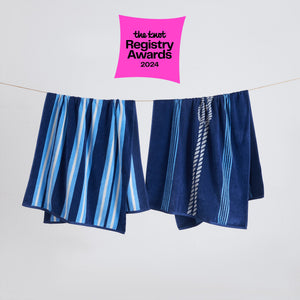 Cotton Velour Beach Towels 2-Pack - Maui Collection