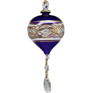Royal Amethyst Teardrop Chandelier
