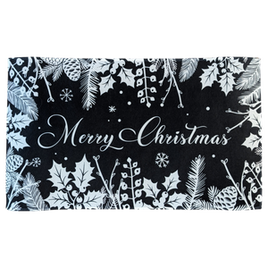Merry Christmas Welcome Mat - 29" x 16"
