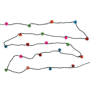 20-Light Multicolored Flower Light Set