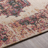 Heaton Red Medallion Area Rug - Clearance