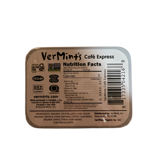 Vermints All Natural Breath Mints 1.41 Ounce - Cafe Expresss