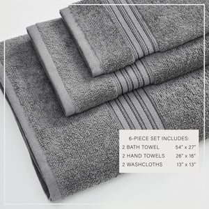 Cotton Terry Bath Towel Set - Cooper Collection
