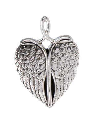 In Memorial Angel Wings Charm