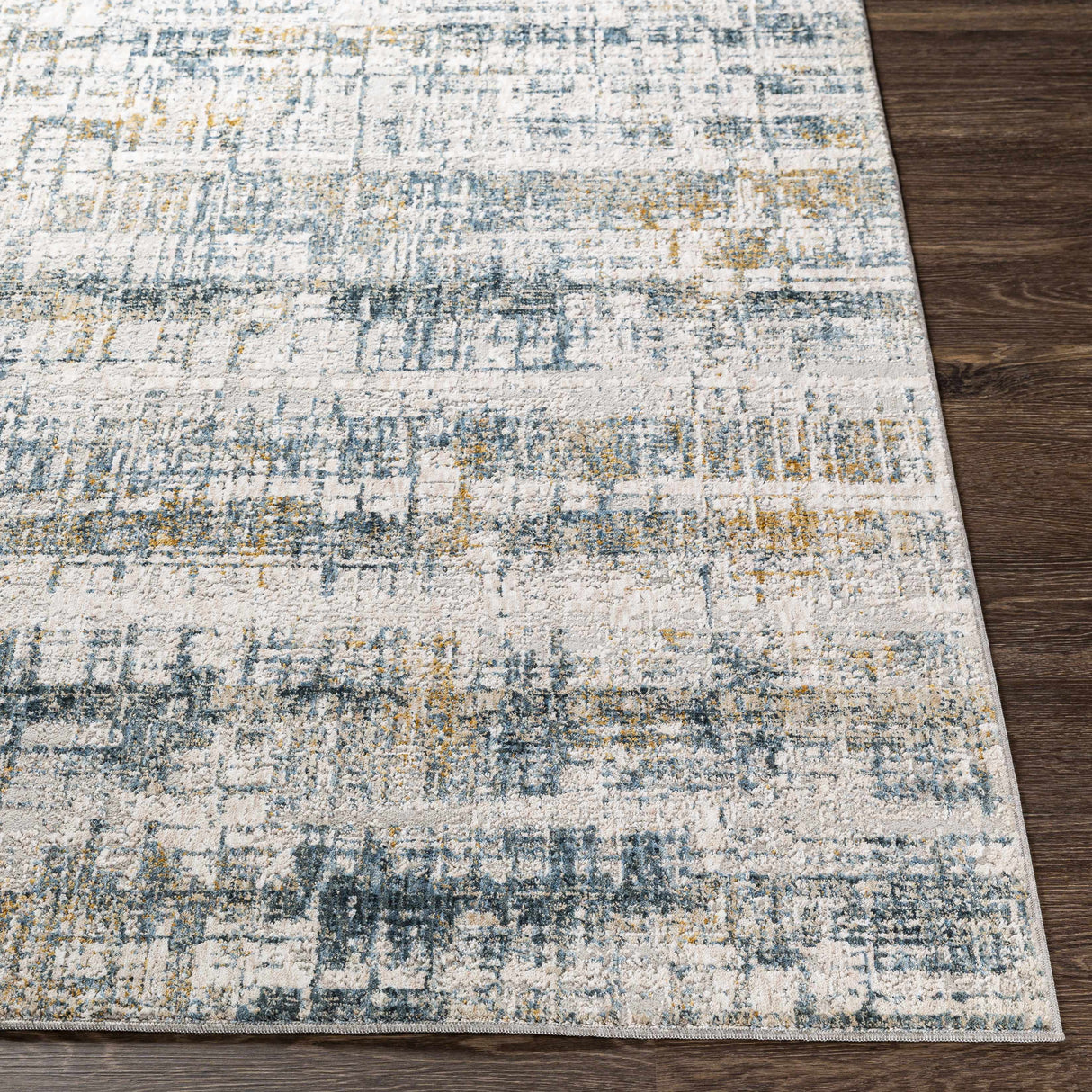Hughesdale Distorted Lines Luxe Area Rug
