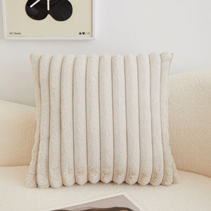 Pack of 2 Polyester Blend Square Throw Pillows & 450g Insert reversible sides, removable cover size 18x18 inch