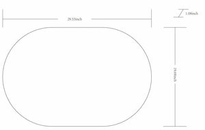 Hagenburg Silver Iron Frame Mirror