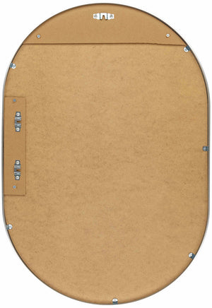 Hagenburg Silver Iron Frame Mirror