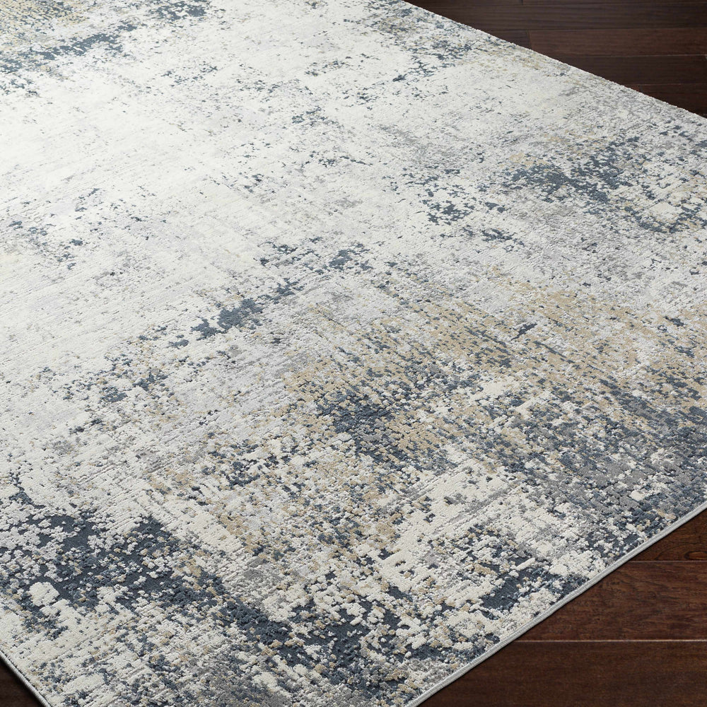 Higden Abstract Denim Blue Rug