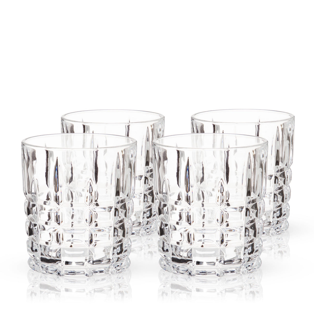 Highland Crystal Rocks Glasses Viski® - Tuesday Morning - Drinking Glasses