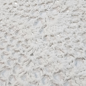 Kadia Crochet Lace Round Placemat