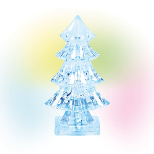 Lit Ice Castle Tree