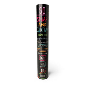50 Snap and Glow Glow Sticks