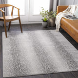Pointblank Black & Gray Antelope Print Rug
