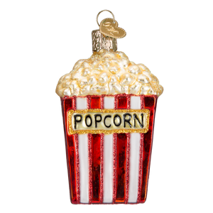 Popcorn Glass Ornament