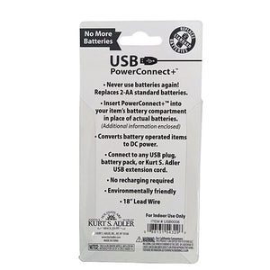 USB PowerConnect+ 2 AA Converter