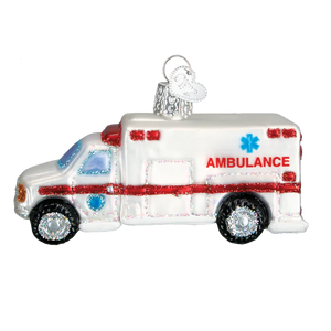 Old World Christmas Ambulance