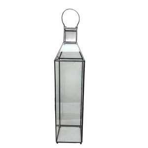 Elegant Metal & Glass Lantern