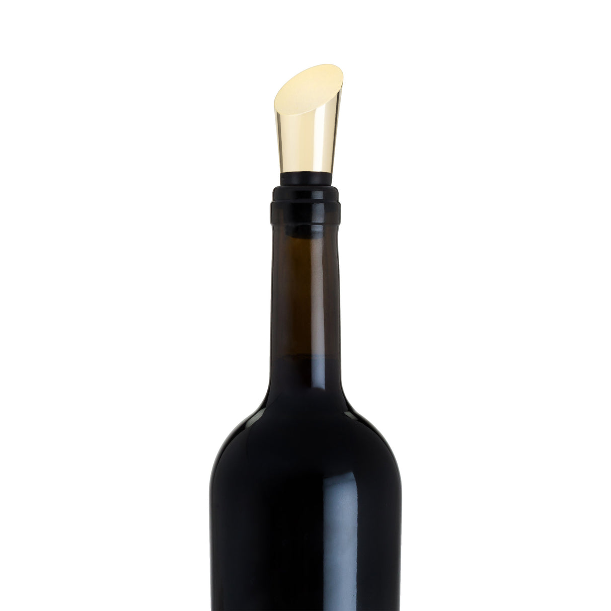 Gold heavyweight bottle stopper by viski®