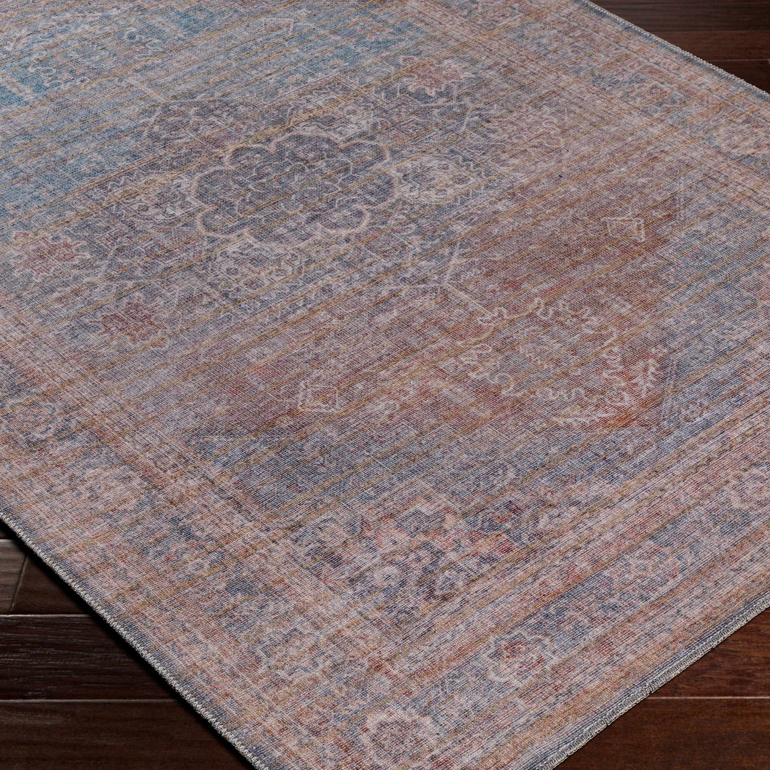 Hennenman Washable Printed Jute Rug - Clearance