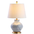Holly marbleized ceramic led table lamp - Tuesday Morning - Table Lamps