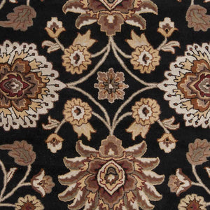 Conesus 1053 Hand Tufted Black Wool Rug