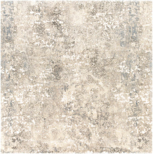 Holtsville Abstract Ivory Thick  Rug