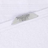 Honeycomb Textured Waffle Border Cotton Bath Towels, Set of 4 - Bath Towel by Superior Brand