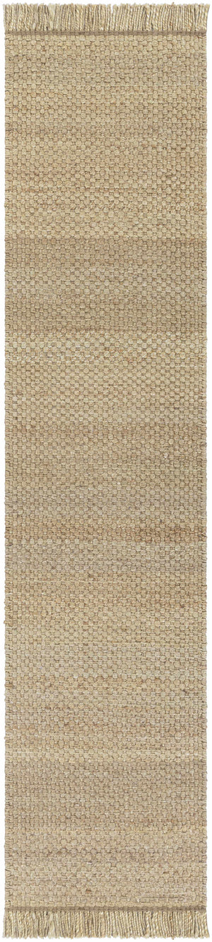 Hovland Hand Woven Natural Jute Rag Rug - Clearance