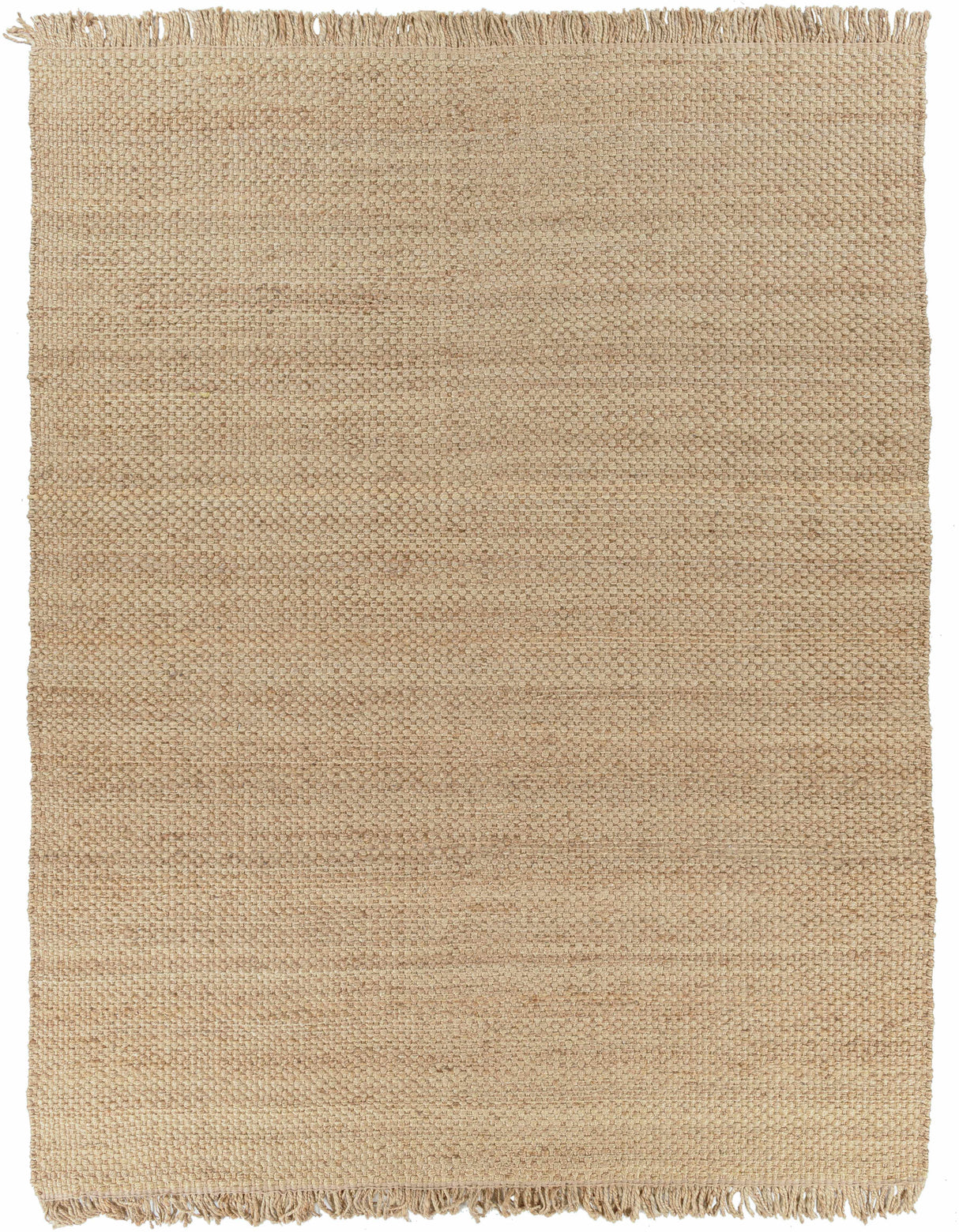 Hovland Hand Woven Natural Jute Rag Rug - Clearance